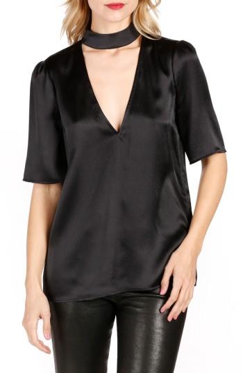 Women's Paige Cateline Choker Top - Black