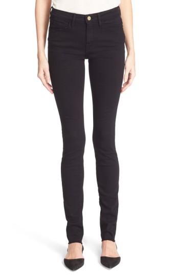 Women's Frame Forever Karlie Skinny Jeans - Black