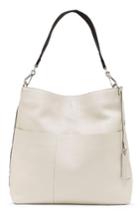Vince Camuto Risa Leather Hobo - Ivory