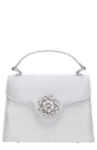 Nina Imitation Pearl Ornament Lady Bag - Metallic