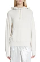 Women's Vince Cashmere Double Layer Hoodie - Grey