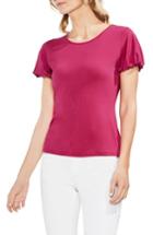 Women's Vince Camuto Bubble Sleeve Tee - Pink