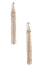 Women's Karen London Lovers Fringe Chain Earrings