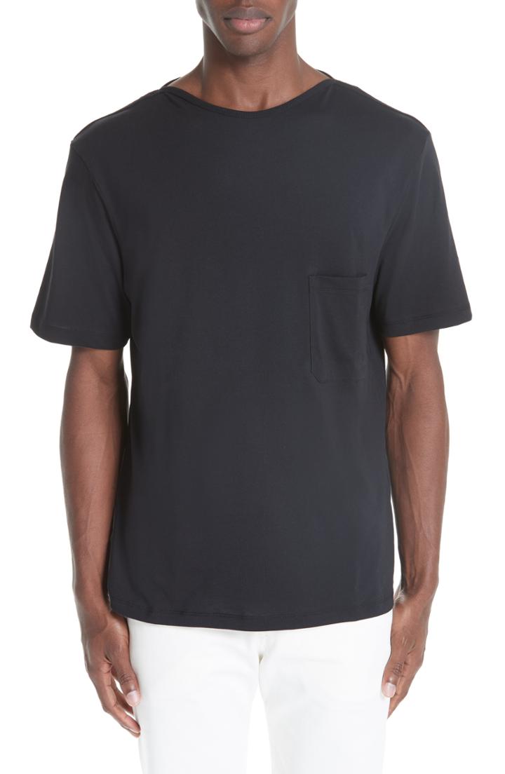 Men's Lemaire Boat Neck Pocket T-shirt