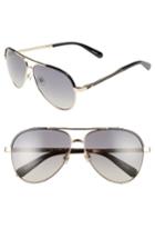 Women's Kate Spade New York Amaris 59mm Sunglasses - Gold/ Black