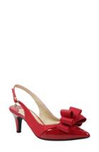Women's J. Renee Gabino Slingback Pump B - Red