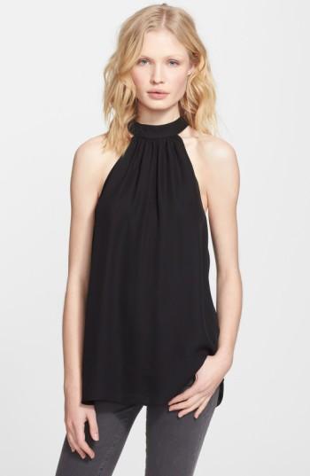 Women's Haute Hippie Silk Halter Tank