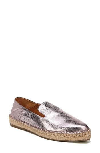 Women's Sarto By Franco Sarto Eviana Espadrille Loafer M - Metallic
