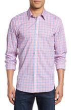 Men's Jeremy Argyle Slim Fit Grid Sport Shirt