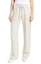 Women's Caslon Linen Pants - Beige