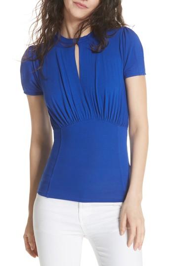 Women's Free People Hear Me Roar Keyhole Top - Black