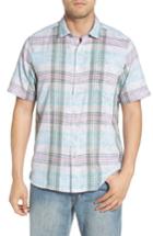 Men's Tommy Bahama Zuma Plaid Sport Shirt - Green