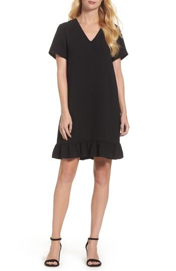 Women's Felicity & Coco Ruffle Shift Dress - Black