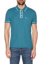 Men's Original Penguin The Earl Pique Polo, Size - Blue