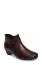 Women's Gabor Classic Ankle Boot .5 M - Burgundy