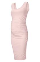 Women's Isabella Oliver 'ellis' Side Ruched Maternity Tank Dress - Pink