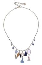 Women's Nakamol Design Agate & Crystal Charm Necklace