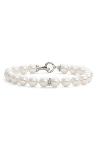 Women's Nadri Single Row Imitation Pearl Bracelet