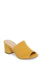 Women's Sole Society Ashwell Mule .5 M - Yellow