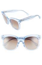 Women's Kate Spade New York Atalias 52mm Square Sunglasses - Blue