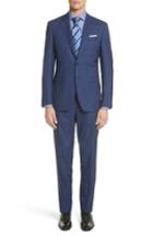 Men's Canali Classic Fit Tonal Plaid Wool Suit