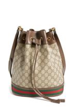 Gucci Ophidia Gg Supreme Bucket Shoulder Bag - Beige