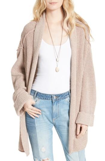 Women's Free People Low Tide Cardigan - Red