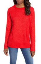 Women's Caslon Cozy Crewneck Sweater - Red