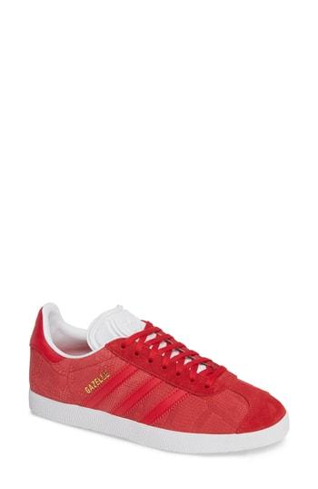 Women's Adidas Gazelle Sneaker Women's / 9 Men's M - Red