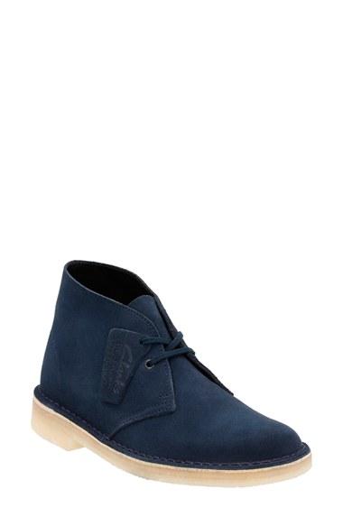 Women's Clarks 'desert' Chukka Boot .5 M - Blue