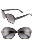 Women's Juicy Couture Black Label 57mm Square Sunglasses -
