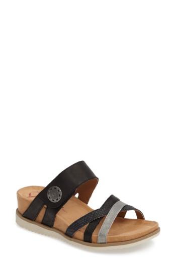 Women's Comfortiva Lexa Slide Sandal M - Black