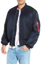 Men's Alpha Industries Reversible Flight Jacket, Size - Blue