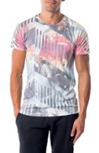 Men's Sol Angeles Deco Palms Print T-shirt - White