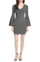 Women's Milly Swing Sleeve Knit Sheath Dress - Grey