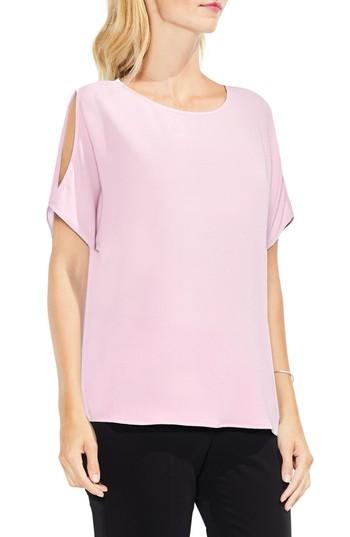 Women's Vince Camuto Shoulder Cutout Top - Pink