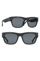 Men's Raen Lenny 55mm Polarized Sunglasses - Matte Black/ Black