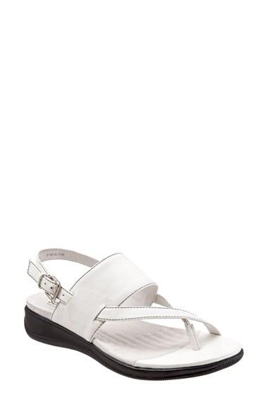 Women's Softwalk 'teller' Sandal N - White