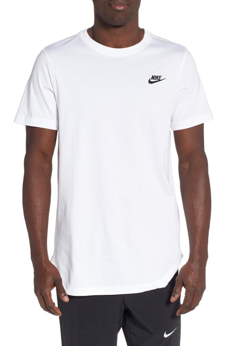 Men's Nike Nsw Futura T-shirt, Size R - White