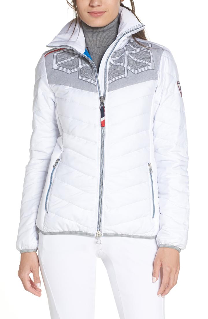 Women's Rossignol Supercorde Light Ski Jacket - White