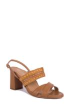 Women's Italeau Soldani Studded Slingback Sandal Us / 35eu - Beige
