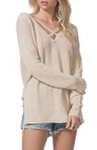 Women's Rip Curl Kross Over Pullover - Ivory