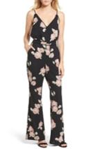 Women's Cupcakes And Cashmere Felissa Strappy Jumpsuit, Size - Black