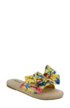 Women's Mia Brenda Espadrille Flat M - Yellow