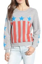 Women's Wildfox Allstar Junior Sweatshirt - Grey