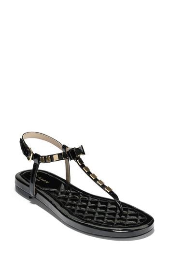Women's Cole Haan Tali Mini Bow Sandal B - Black