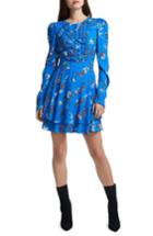Women's Afrm Avery Strappy Babydoll Dress - Blue