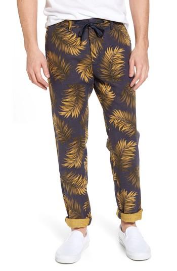 Men's Scotch & Soda Linen Beach Pants X 32 - Brown