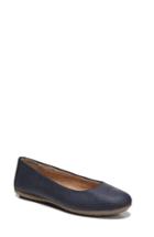 Women's Naturalizer Una Embossed Flat N - Blue
