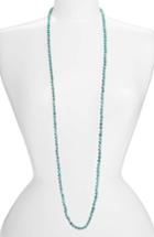 Women's Love's Affect Knotted Semiprecious Stone Necklace